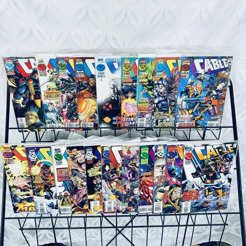CABLE 21-40 Lot Domino X-Mem Vs Candy‎ Man Onslaught